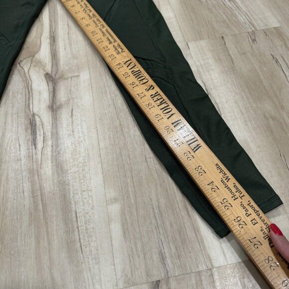 Alo Yoga Ultimate High Waist Leggings Full Length Mesh Olive Green Womens Small? - Picture 6 of 12